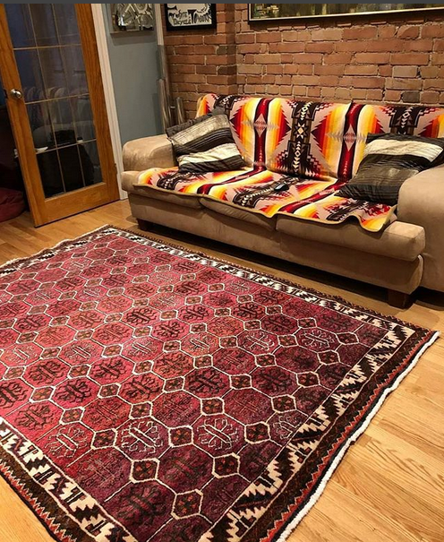 تصاویری ار فرش های سنتی در دکوراسیون خانه