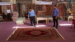 افتتاح نمایشگاه فرش ابریشم در مراغه