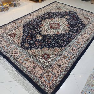 فرش دستباف تک 6 متری طرح لچک ترنج (536_14)